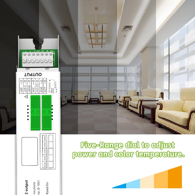 Πρόγραμμα οδήγησης 5 CCT LED